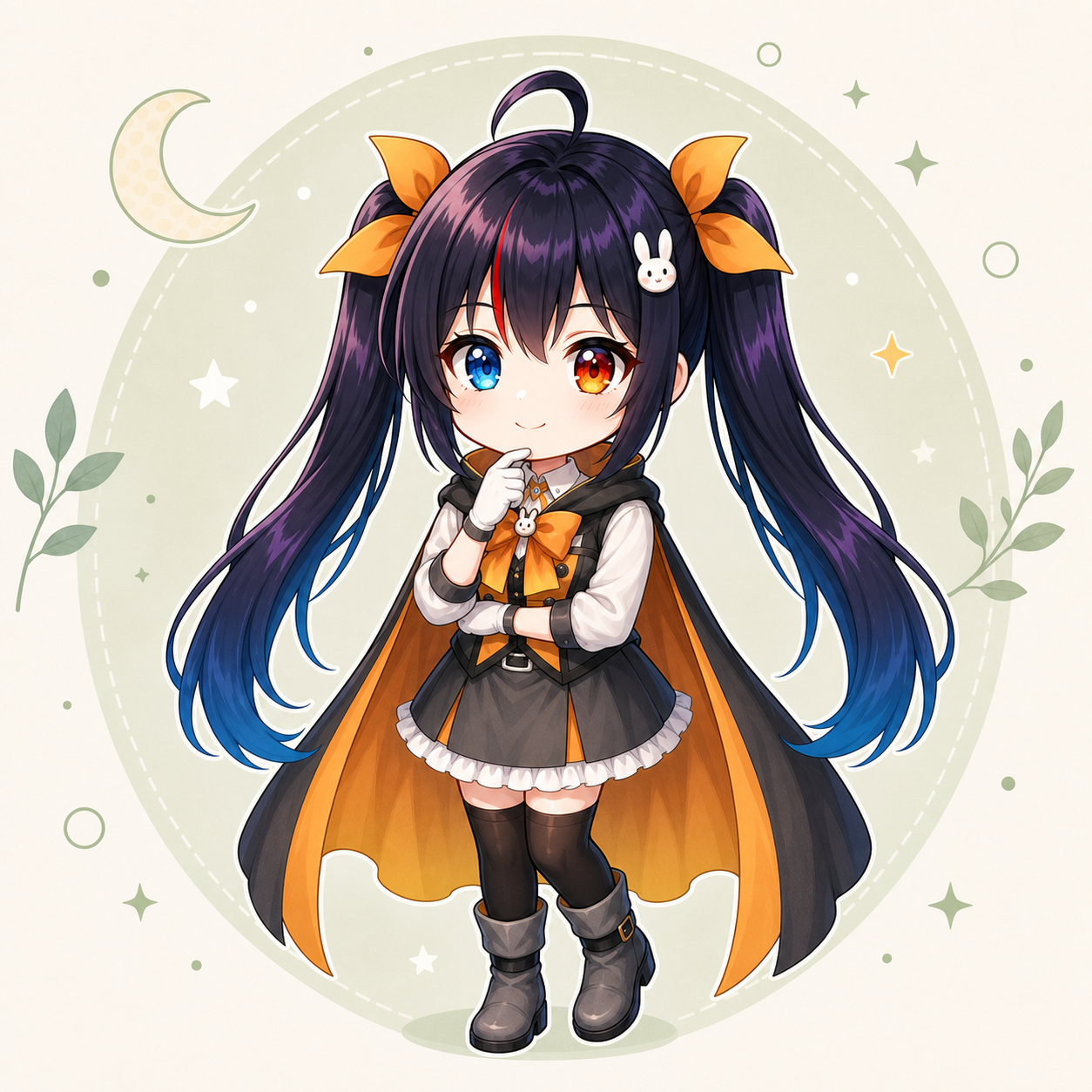 目的を一緒に考えるルナ